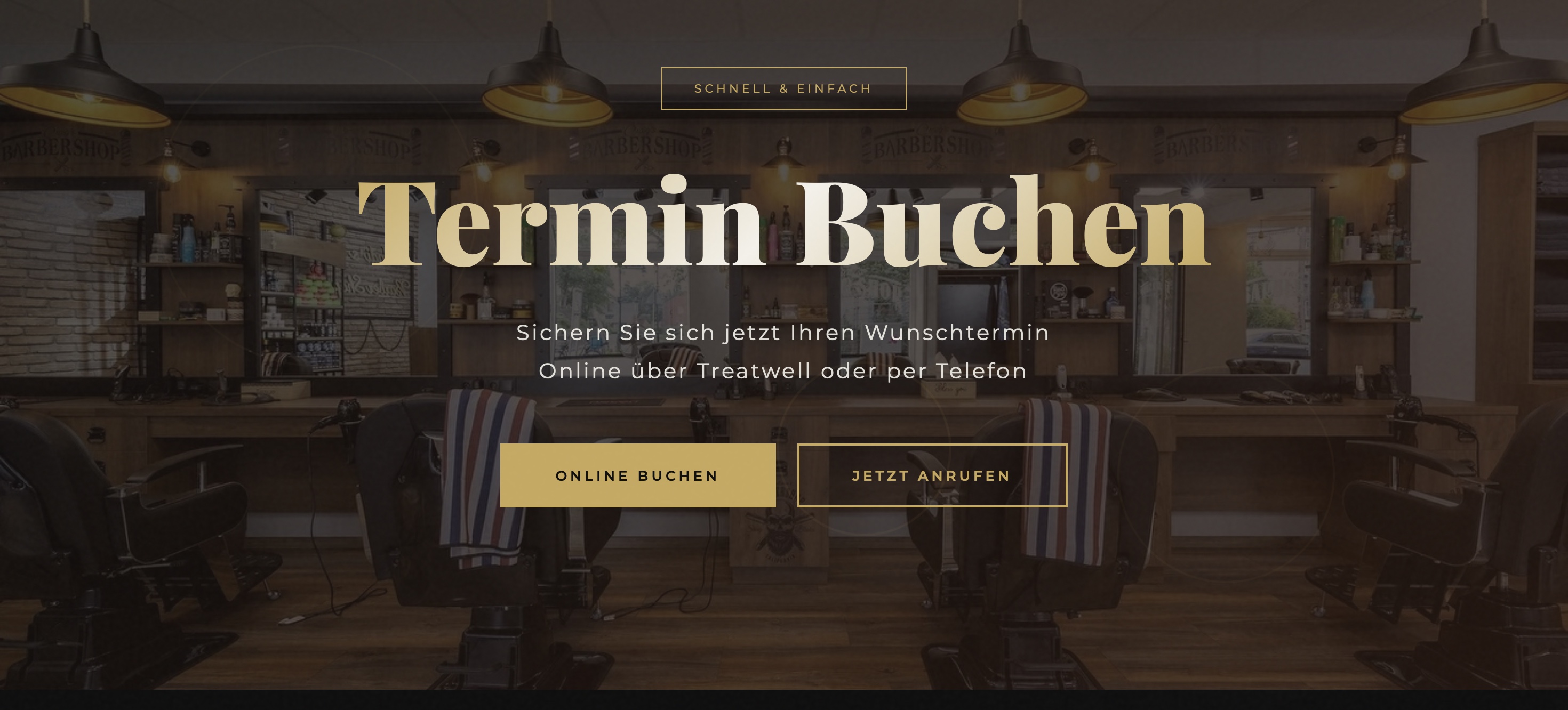 Fadi's Barbershop Website